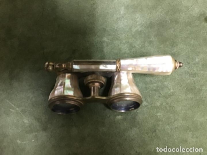 Antig&uuml;edades: PRISMATICOS DE MADREPERLA PARA OPERA, S. XIX - Foto 1