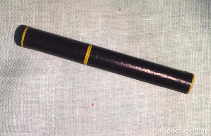 Antig&uuml;edades: ANTIGUA PIPETA CON ESTUCHE - Foto 2