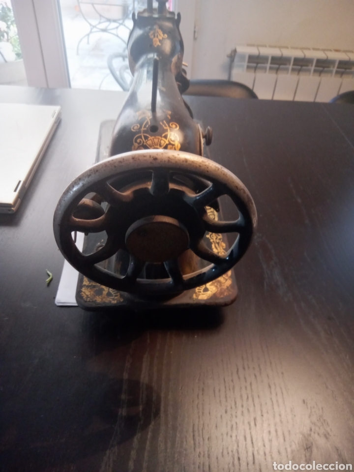 Antig&uuml;edades: Maquina coser Singer Esfinge - Foto 5