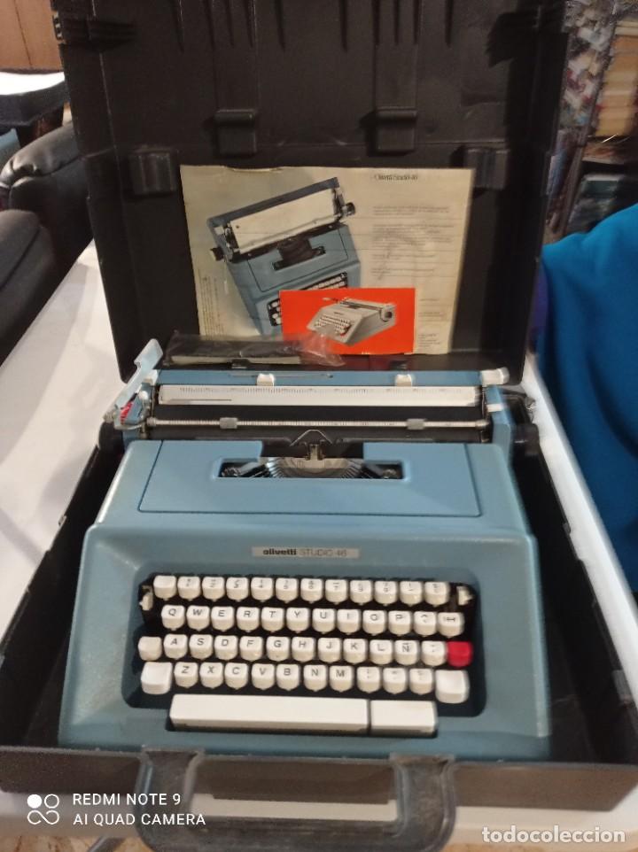 Antig&uuml;edades: MAQUINA DE ESCRIBIR OLIVETTI STUDIO 46 - Foto 3
