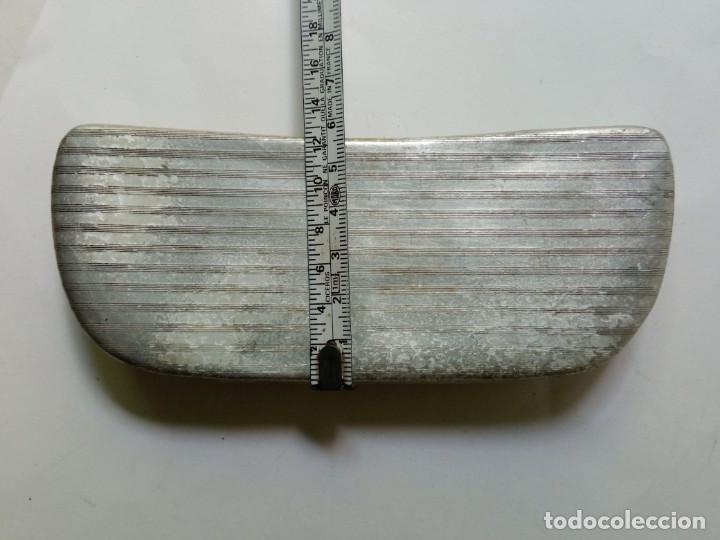 Antig&uuml;edades: FUNDA DE ALUMINIO PARA GAFAS PLANAS ANTIGUA - Foto 5