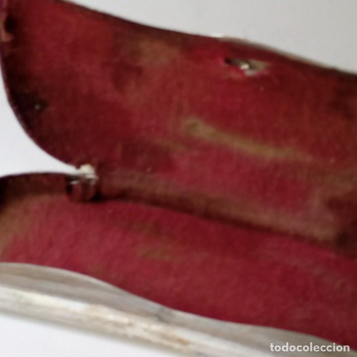 Antig&uuml;edades: FUNDA DE ALUMINIO PARA GAFAS PLANAS ANTIGUA - Foto 9