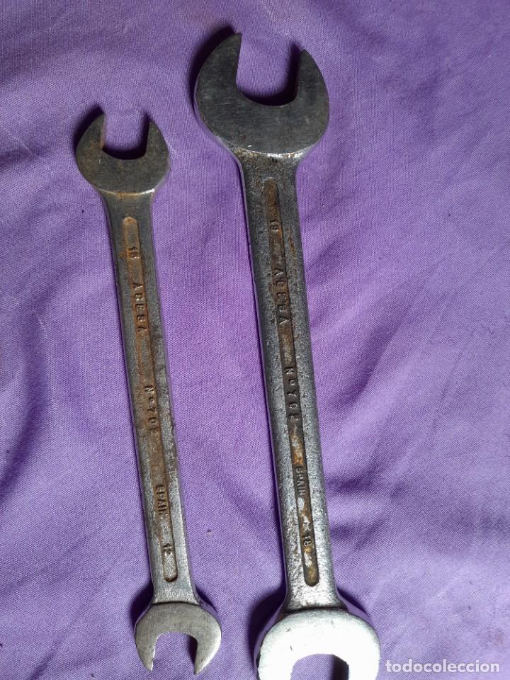 2 antigua herramienta llave fija marca acesa es - Buy Antique professional  mechanics tools on todocoleccion