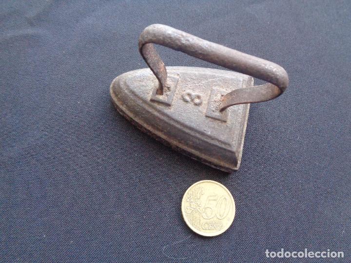 Antig&uuml;edades: ANTIGUA PLANCHA MINIATURA. LOTE DE 3 - Foto 2