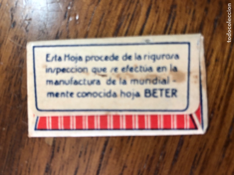 Antig&uuml;edades: HOJA DE AFEITAR CUCHILLA SELECCI&Oacute;N 2a - Foto 2
