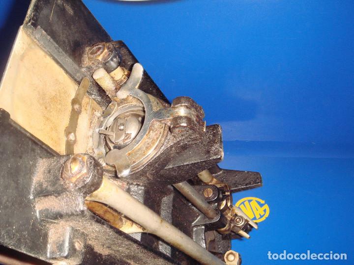 Antig&uuml;edades: M&aacute;quina de coser Alfa mod. 47 - Foto 6