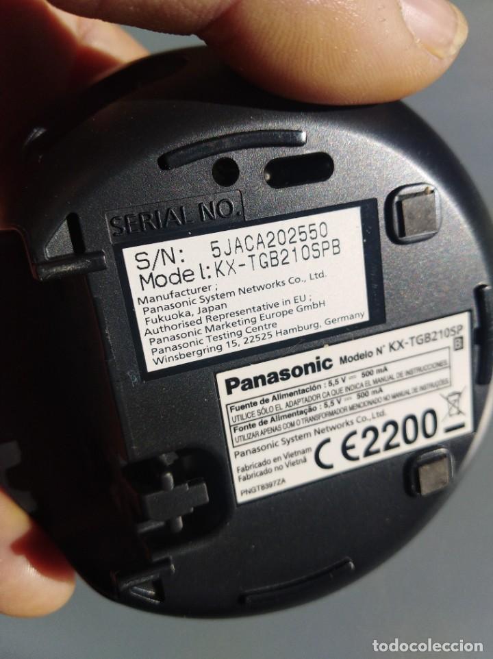 Tel&eacute;fonos: Tel&eacute;fono inal&aacute;mbrico Panasonic (609) - Foto 4