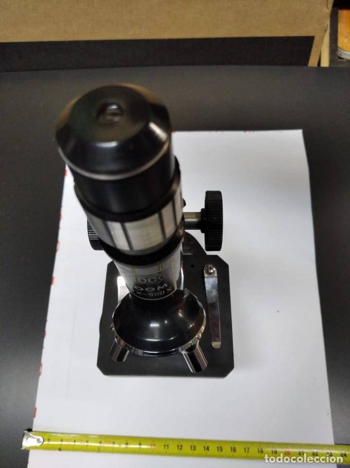 Antig&uuml;edades: MICROSCOPIO MARCA COC 40-900x - Foto 4