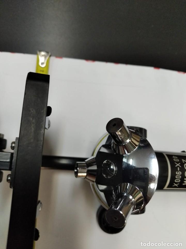 Antig&uuml;edades: MICROSCOPIO MARCA COC 40-900x - Foto 5