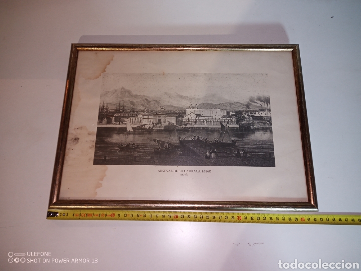 Antig&uuml;edades: Cuadro Arsenal de la Carraca - Foto 4
