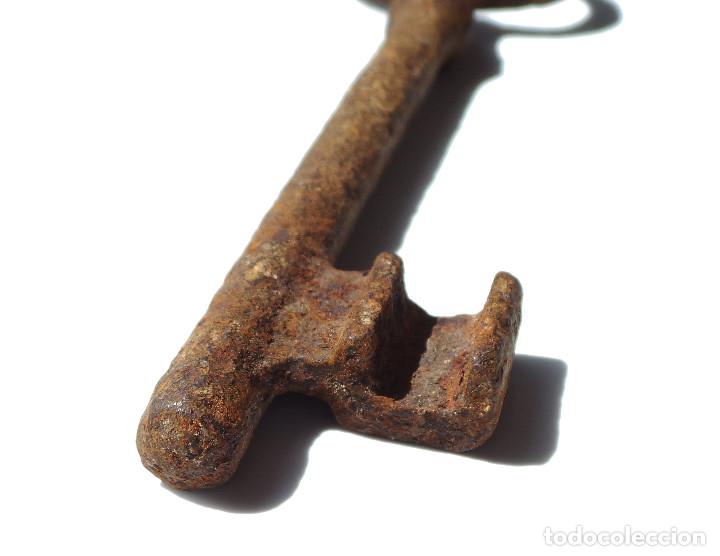 Antig&uuml;edades: LLAVE DE FORJA.- 14,5 CM DE LARGO - Foto 4