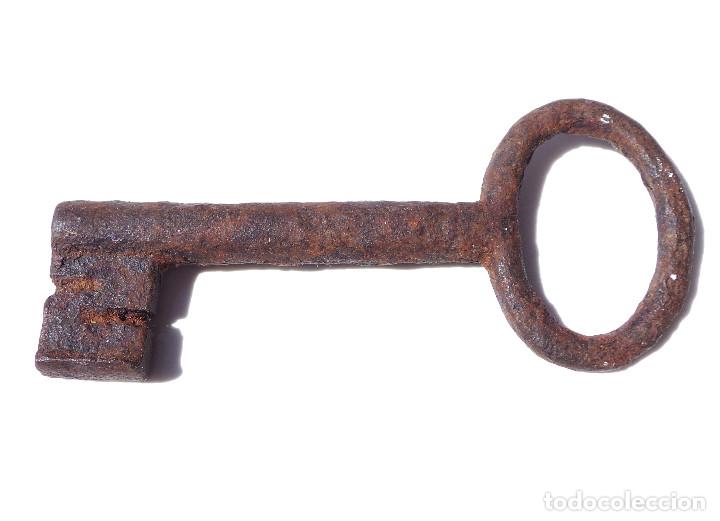 Antig&uuml;edades: LLAVE DE FORJA.- HUECA.11,5 CM DE LARGO - Foto 2
