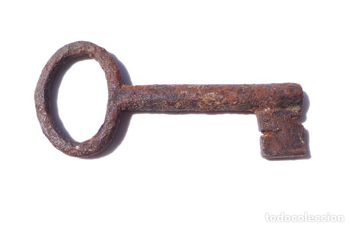 Antig&uuml;edades: LLAVE DE FORJA.- HUECA.11,5 CM DE LARGO - Foto 3