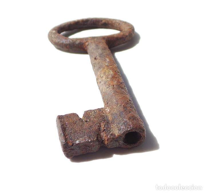 Antig&uuml;edades: LLAVE DE FORJA.- HUECA.11,5 CM DE LARGO - Foto 5