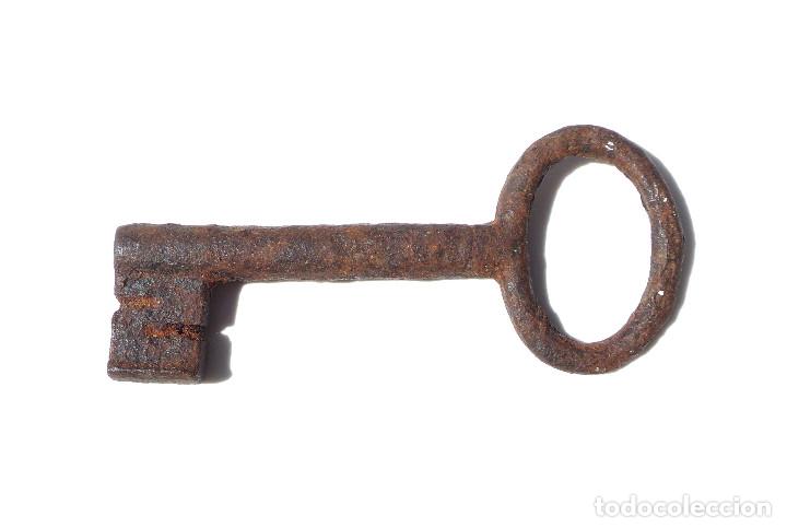 Antig&uuml;edades: LLAVE DE FORJA.- HUECA.11,5 CM DE LARGO - Foto 1