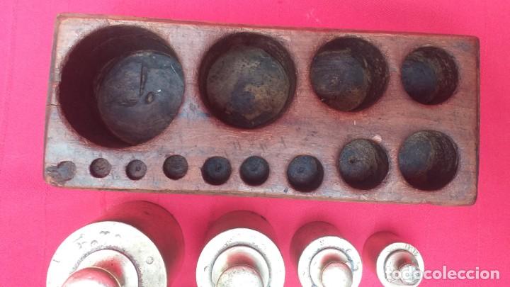 Antig&uuml;edades: JUEGO DE PESAS - Foto 9