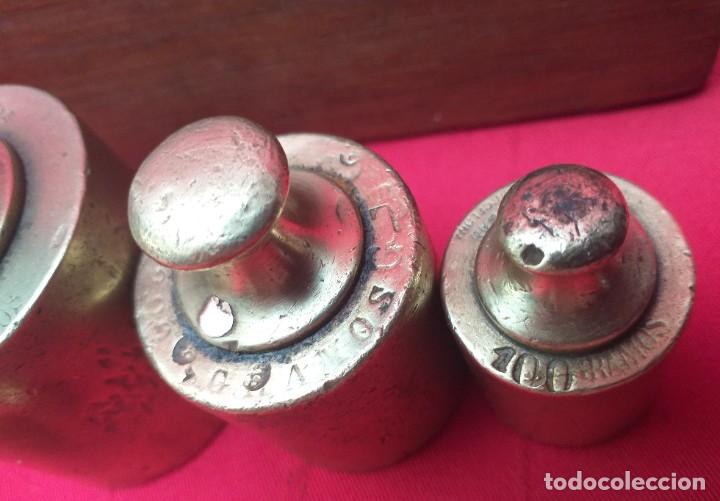Antig&uuml;edades: JUEGO DE PESAS - Foto 11
