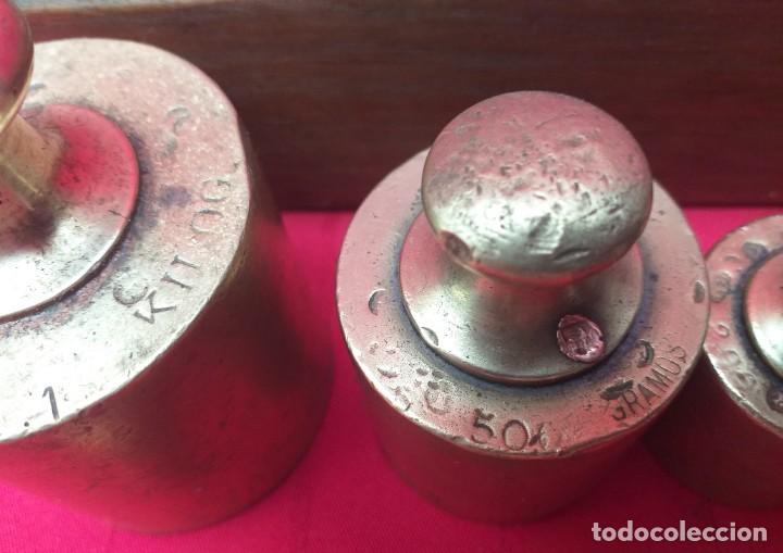 Antig&uuml;edades: JUEGO DE PESAS - Foto 12