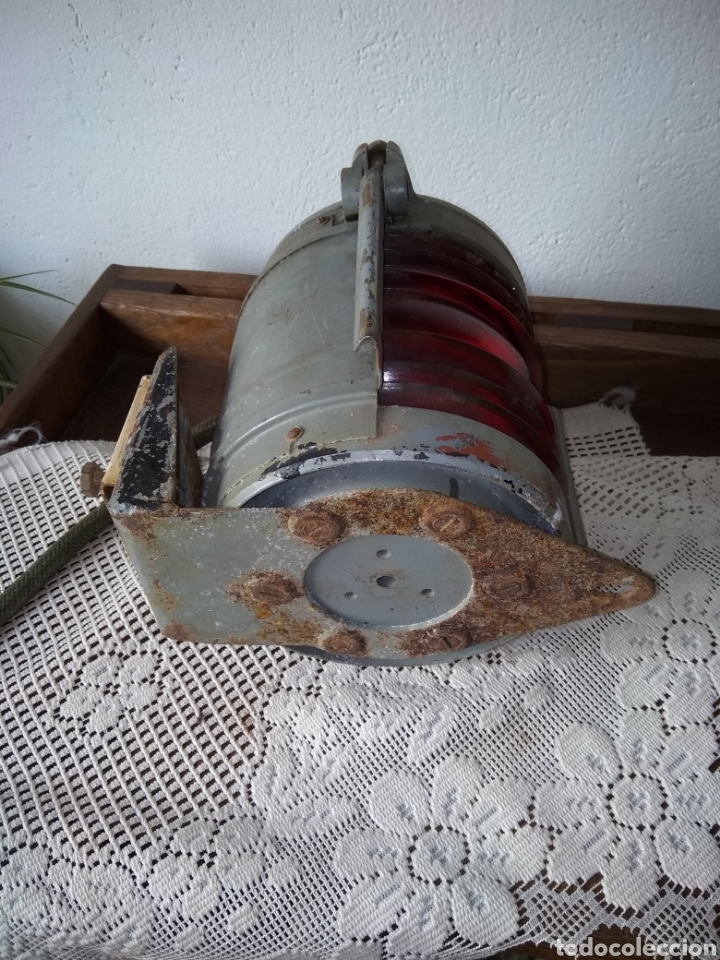 Antig&uuml;edades: FAROL DE BARCO - Foto 4
