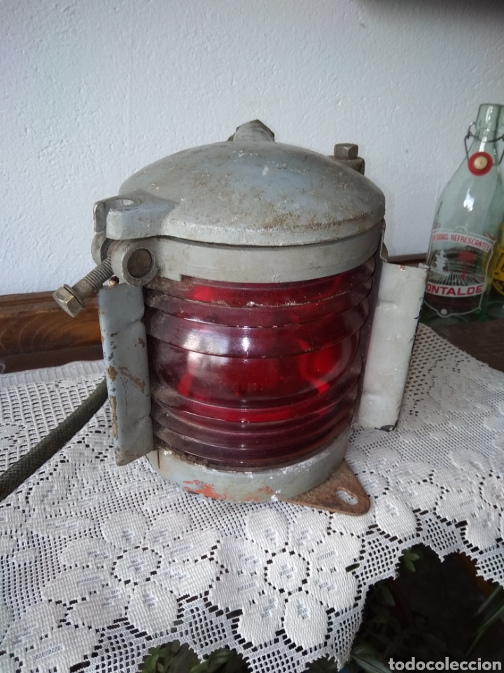 Antig&uuml;edades: FAROL DE BARCO - Foto 5