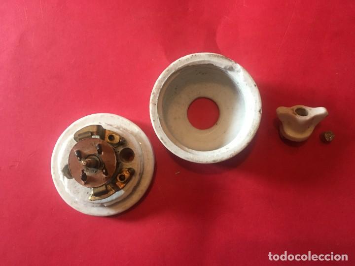 Antig&uuml;edades: interruptor de porcelana antiguo ( funciona ) - Foto 4