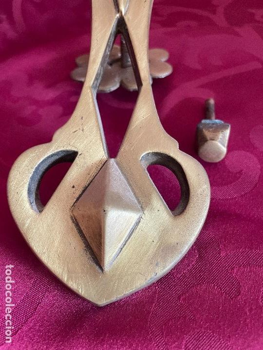 Antig&uuml;edades: Llamador aldaba antigua - Foto 4