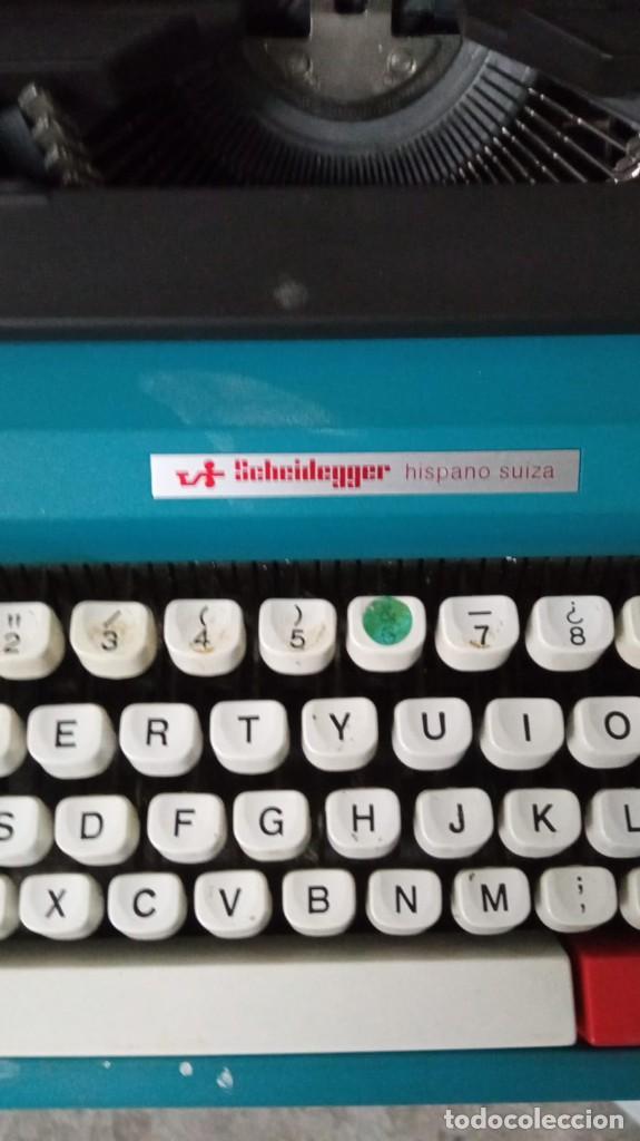 Antig&uuml;edades: M&agrave;quina escribir scheidegger - Foto 2