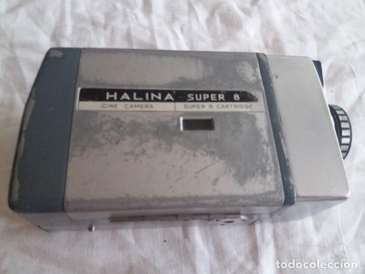Antig&uuml;edades: Antigua c&aacute;mara Super 8, HALINA - Foto 1