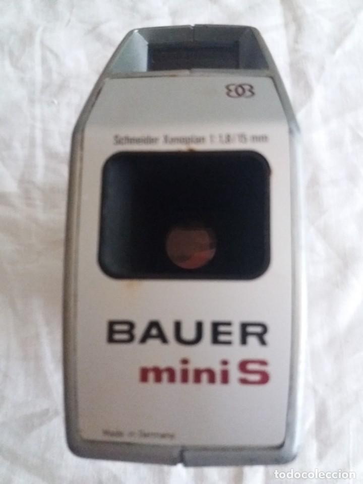 Antig&uuml;edades: C&aacute;mara Super 8 BAUER mini S - Foto 2