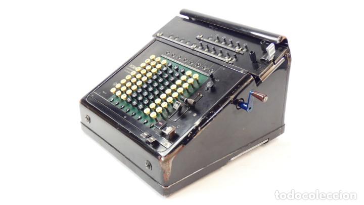 Antig&uuml;edades: CALCULADORA ARCHIMEDES K A&Ntilde;O 1930 ADDING MACHINE RECHENMASCHINE - Foto 6
