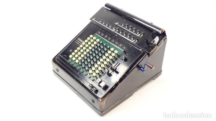 Antig&uuml;edades: CALCULADORA ARCHIMEDES K A&Ntilde;O 1930 ADDING MACHINE RECHENMASCHINE - Foto 7