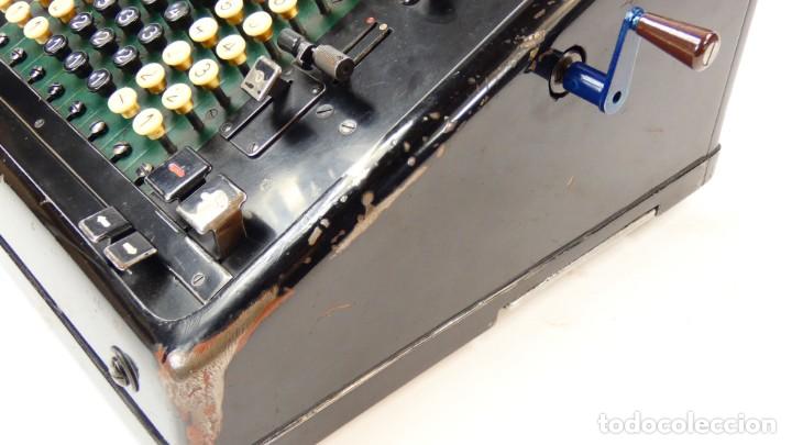 Antig&uuml;edades: CALCULADORA ARCHIMEDES K A&Ntilde;O 1930 ADDING MACHINE RECHENMASCHINE - Foto 8