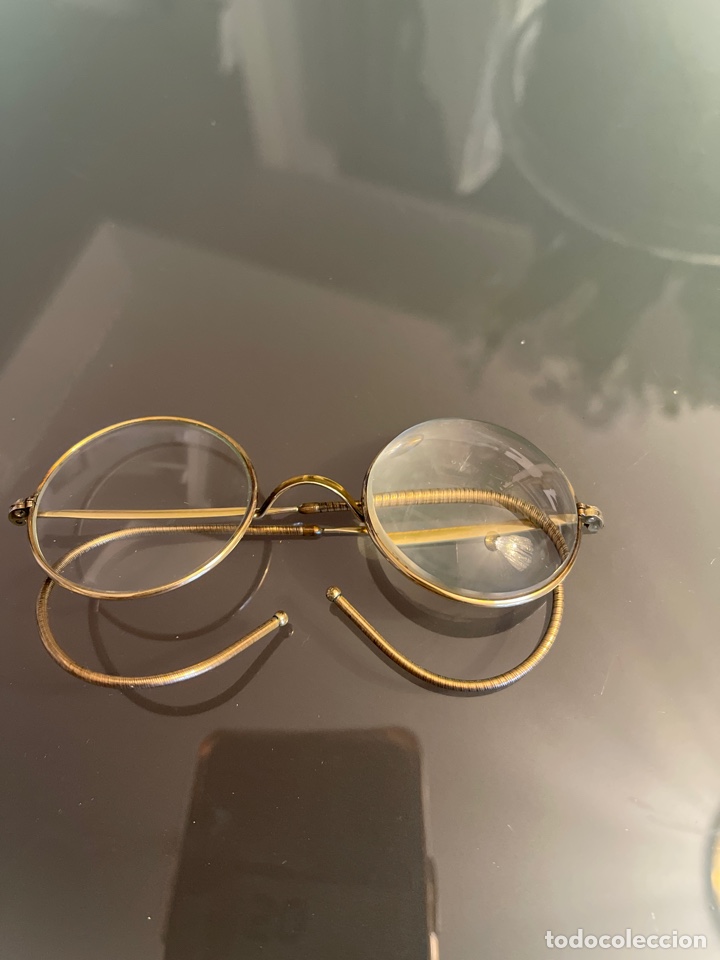 Antig&uuml;edades: Gafas chapadas en oro - Foto 2