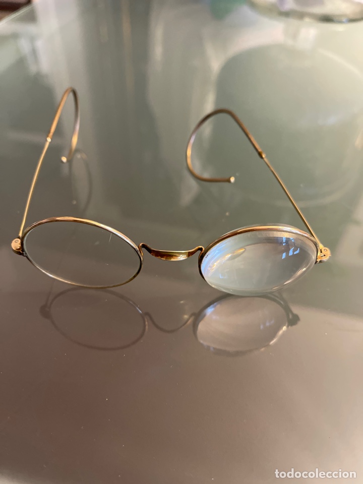 Antig&uuml;edades: Gafas chapadas en oro - Foto 3