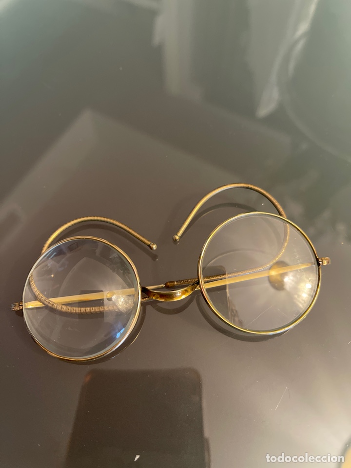 Antig&uuml;edades: Gafas chapadas en oro - Foto 1