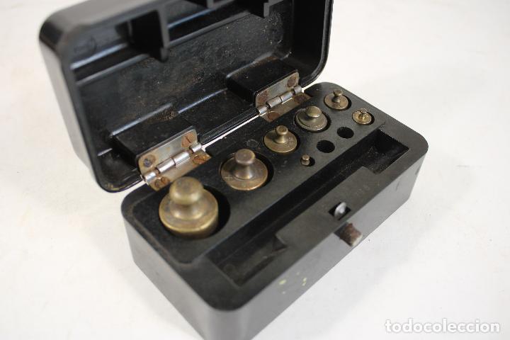 Antig&uuml;edades: juego con 7 pesas ponderales de bronce - Foto 1