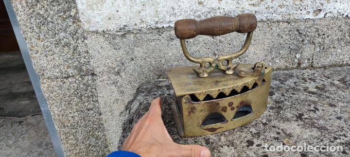 Antig&uuml;edades: Plancha bronce coleccionismo - Foto 1