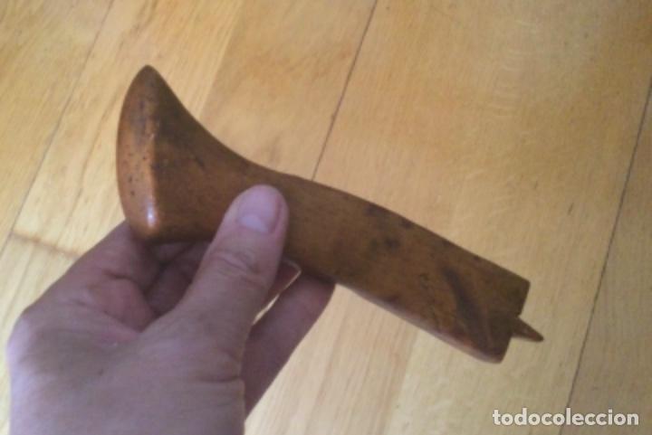 Antig&uuml;edades: ANTIGUO MANGO DE MADERA PARA HERRAMIENTA DE CARPINTERO - Foto 6