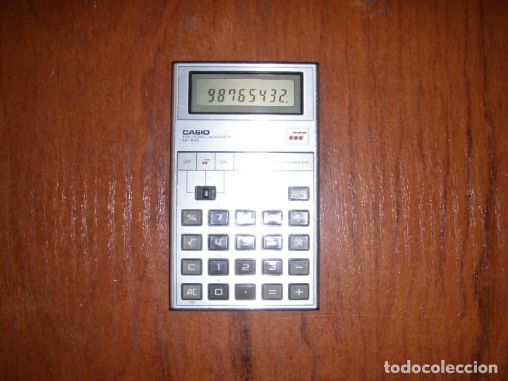 Antig&uuml;edades: CALCULADORA CASIO MELODY ML-840 ML 840 FUNCIONANDO BIEN - Foto 2