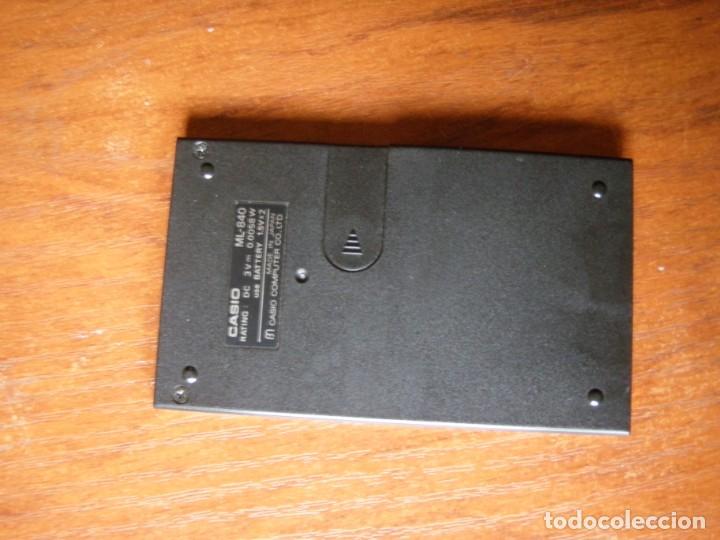 Antig&uuml;edades: CALCULADORA CASIO MELODY ML-840 ML 840 FUNCIONANDO BIEN - Foto 4