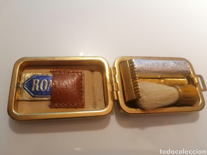 Antig&uuml;edades: Antiguo set de afeitar miniatura - Foto 1