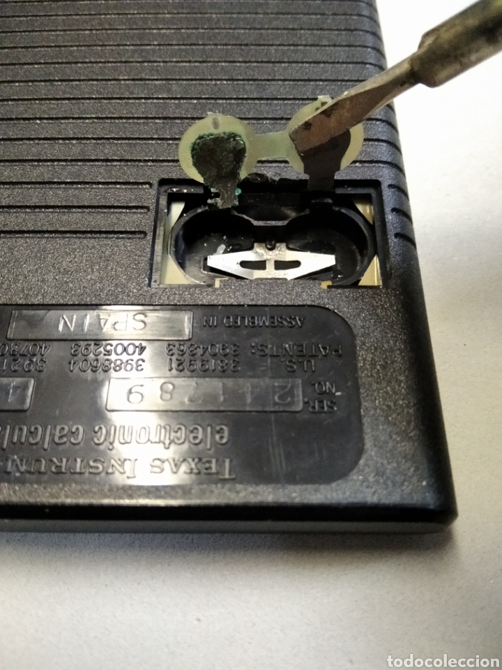 Antig&uuml;edades: Calculadora Texas Instruments Ti-50 - Foto 5