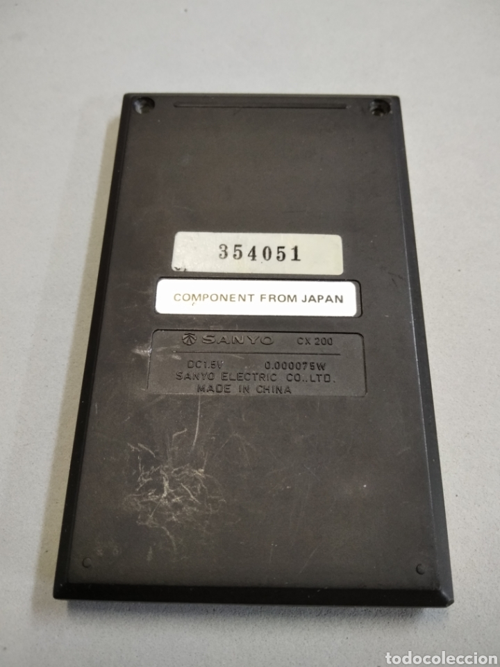 Antig&uuml;edades: Calculadora Sanyo CX 200 - Foto 3
