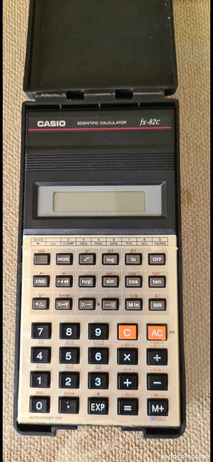 Antig&uuml;edades: Calculadora cient&iacute;fica Casio de 82C - Foto 2