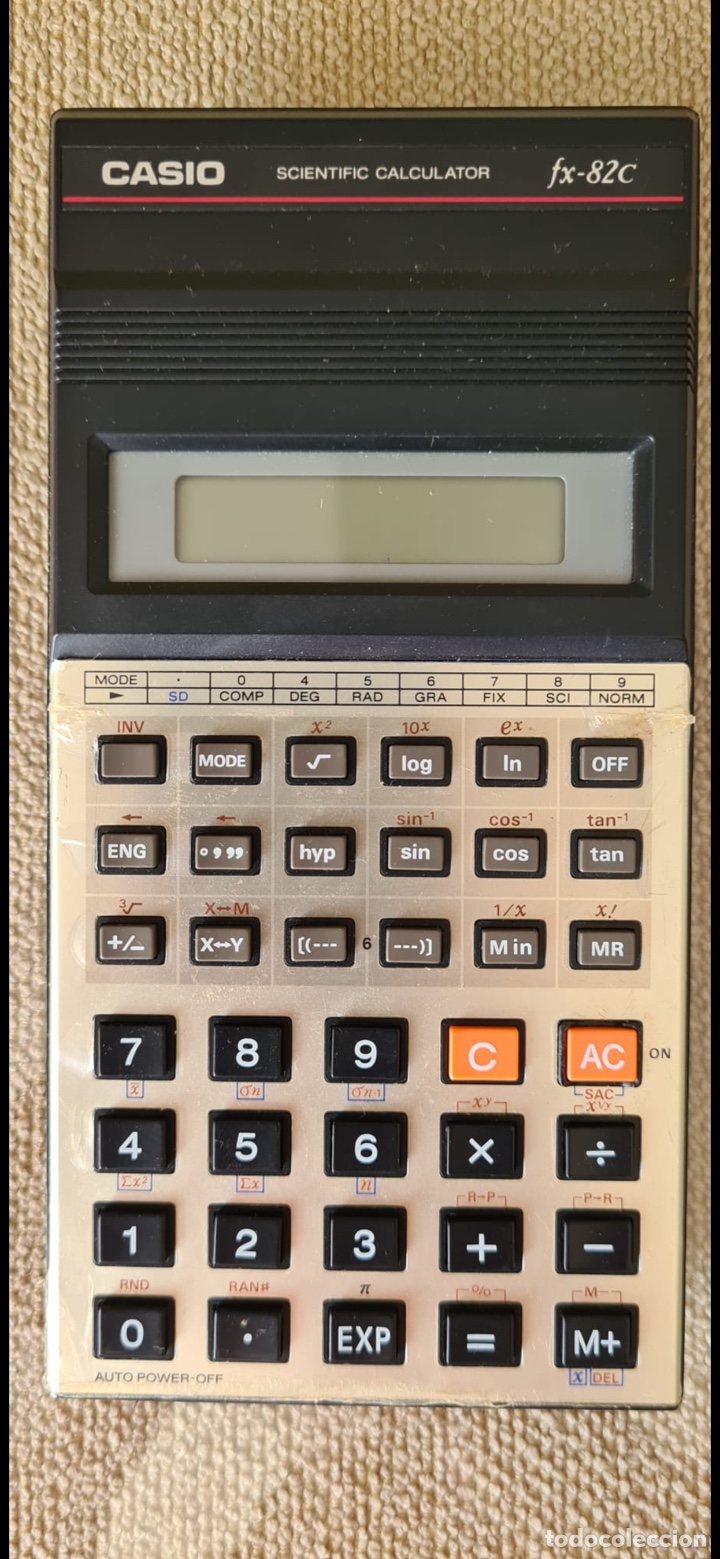 Antig&uuml;edades: Calculadora cient&iacute;fica Casio de 82C - Foto 1