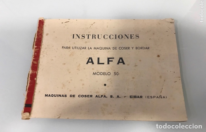Antig&uuml;edades: Lote m&aacute;quinas de coser Singer Alfa - Foto 2