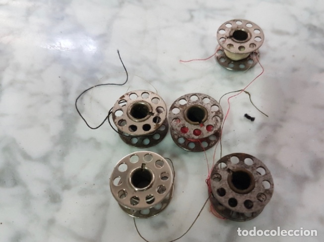 Antig&uuml;edades: Lote m&aacute;quinas de coser Singer Alfa - Foto 4