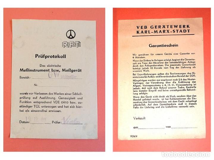 Antig&uuml;edades: POL&Iacute;METRO MULTIPR&Uuml;FER RFT - Foto 5