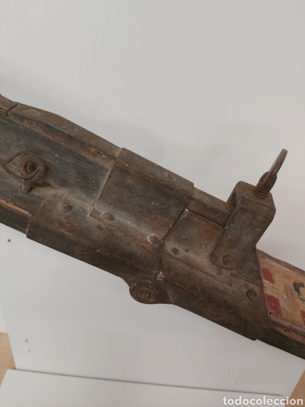 Antig&uuml;edades: Antigua Regla topograf&iacute;a madera - Foto 5
