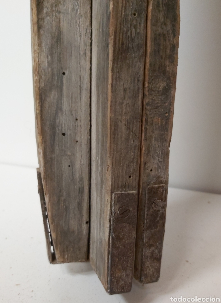 Antig&uuml;edades: Antigua Regla topograf&iacute;a madera - Foto 12